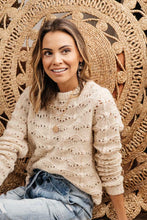 Load image into Gallery viewer, Daria Knit Sweater in Ivory
