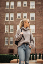 Load image into Gallery viewer, Jolene Turtleneck Sweater in Grey
