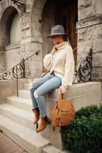 Load image into Gallery viewer, Jolene Turtleneck Sweater in Ivory

