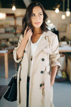 Load image into Gallery viewer, Bedford Trench Coat in Tan
