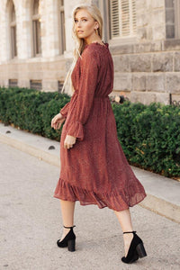Chloe Floral Midi Dress