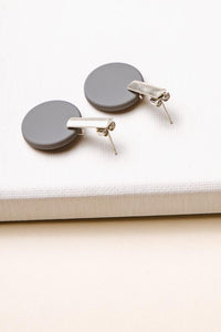 Dali Earrings in Slate Blue