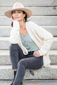 Gretchen Knit Boyfriend Cardigan