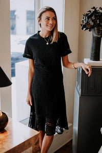 Frill Hem Dress
