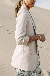 Brooke Blazer in Blush