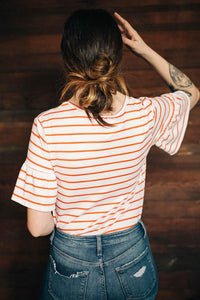 Amie Striped Tee - FINAL SALE