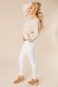 Bare Necessity Cropped Sweater