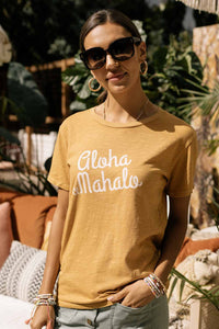 Aloha & Mahalo Tee