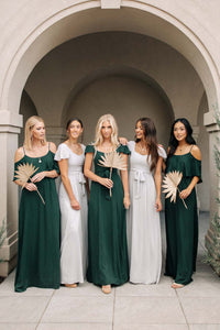 Florence Sweetheart Maxi Dress in Grey