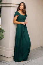 Load image into Gallery viewer, Florence Sweetheart Maxi Dress in Emerald
