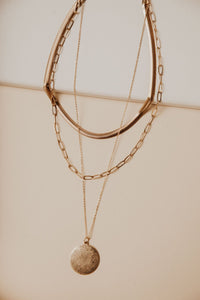 Brinley Layered Circle Necklace