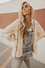 Load image into Gallery viewer, Ivie Balloon Sleeve Cardigan in Oatmeal
