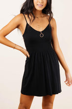 Load image into Gallery viewer, Black Stone Dress Slip
