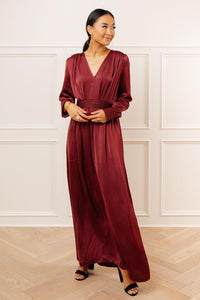 Adella Long Sleeve Maxi Dress - FINAL SALE