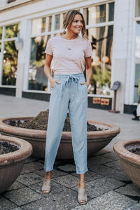 Easy Chambray Bottoms