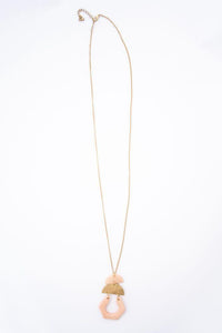 Giza Necklace in Blush