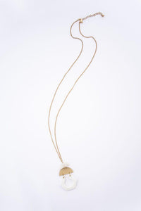 Giza Necklace in White