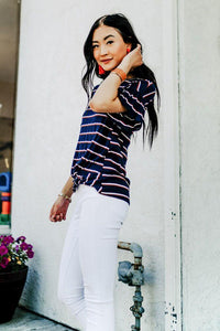 Independent Ruffle Sleeve Top